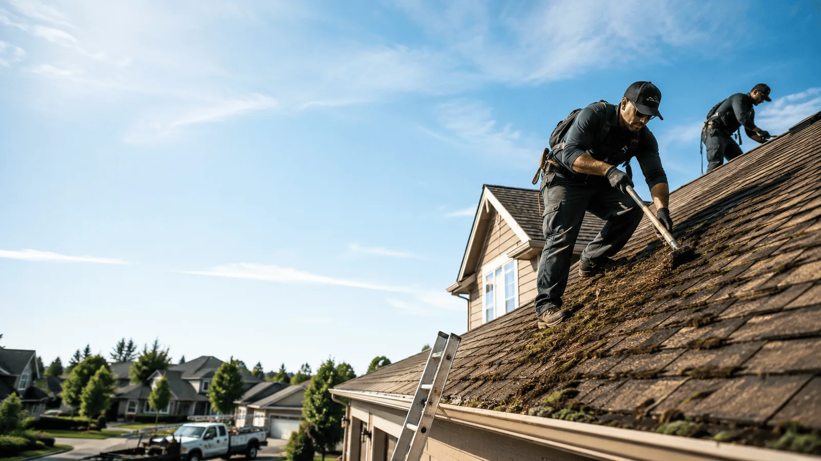 Roof Moss Removal in Gagetown, MI near me